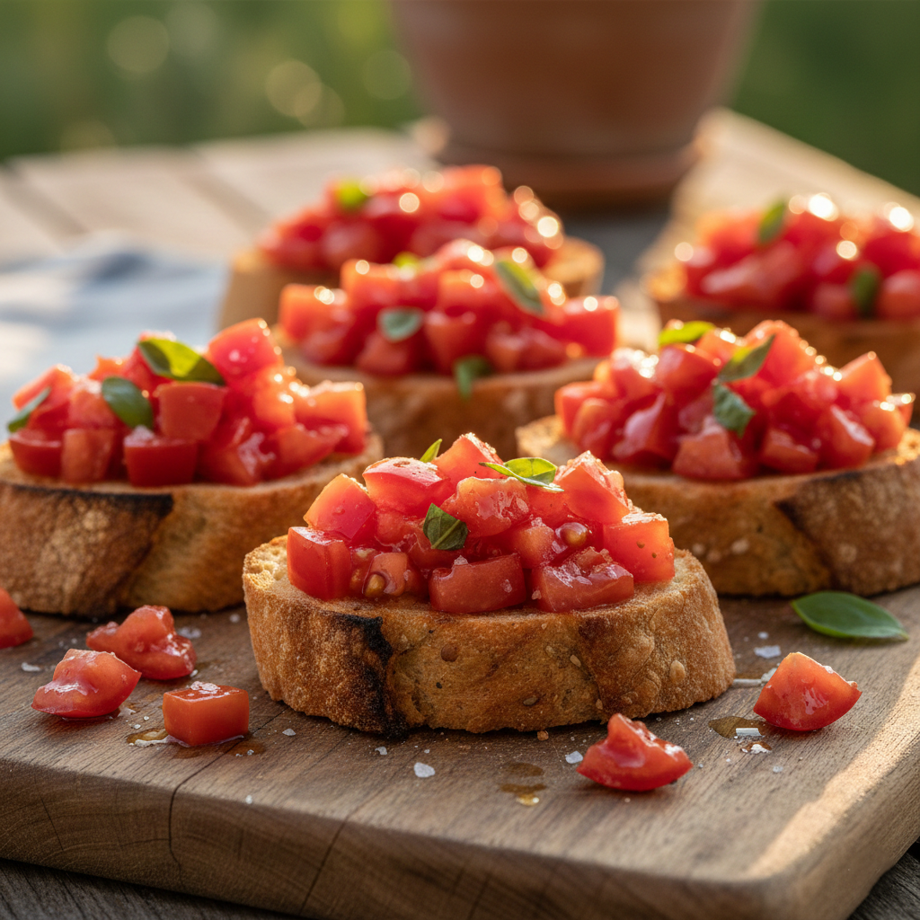The Ultimate Bruschetta al Pomodoro: A Symphony of Crunch and Summer Flavors