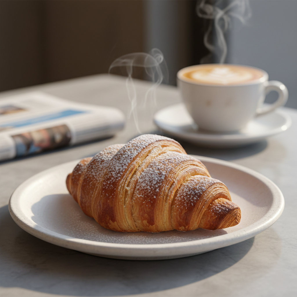 The Ultimate Italian Cornetto: A Golden Morning Indulgence