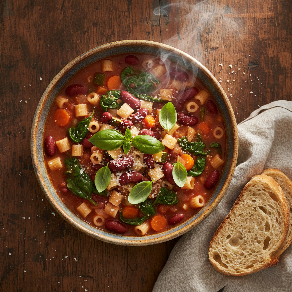 Italian Harvest Minestrone: The Ultimate Hearty Vegetable Soup