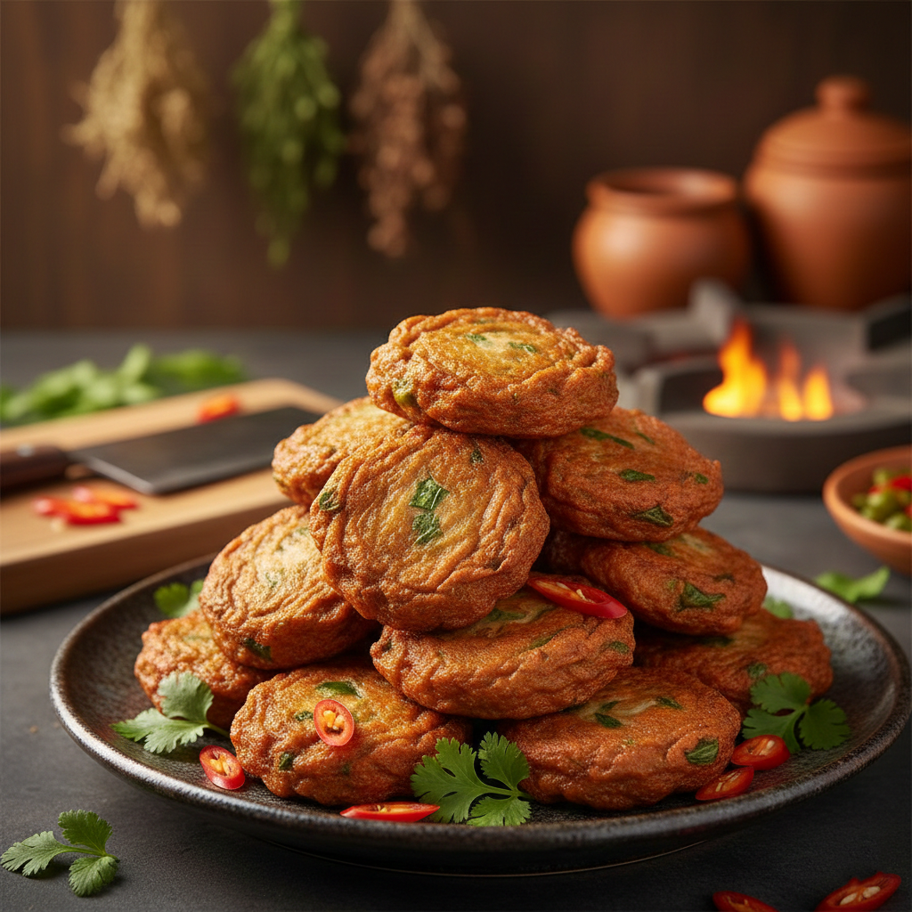 Tod Mun Pla (Thai Fish Cakes) | Bangkok Street Food at Home