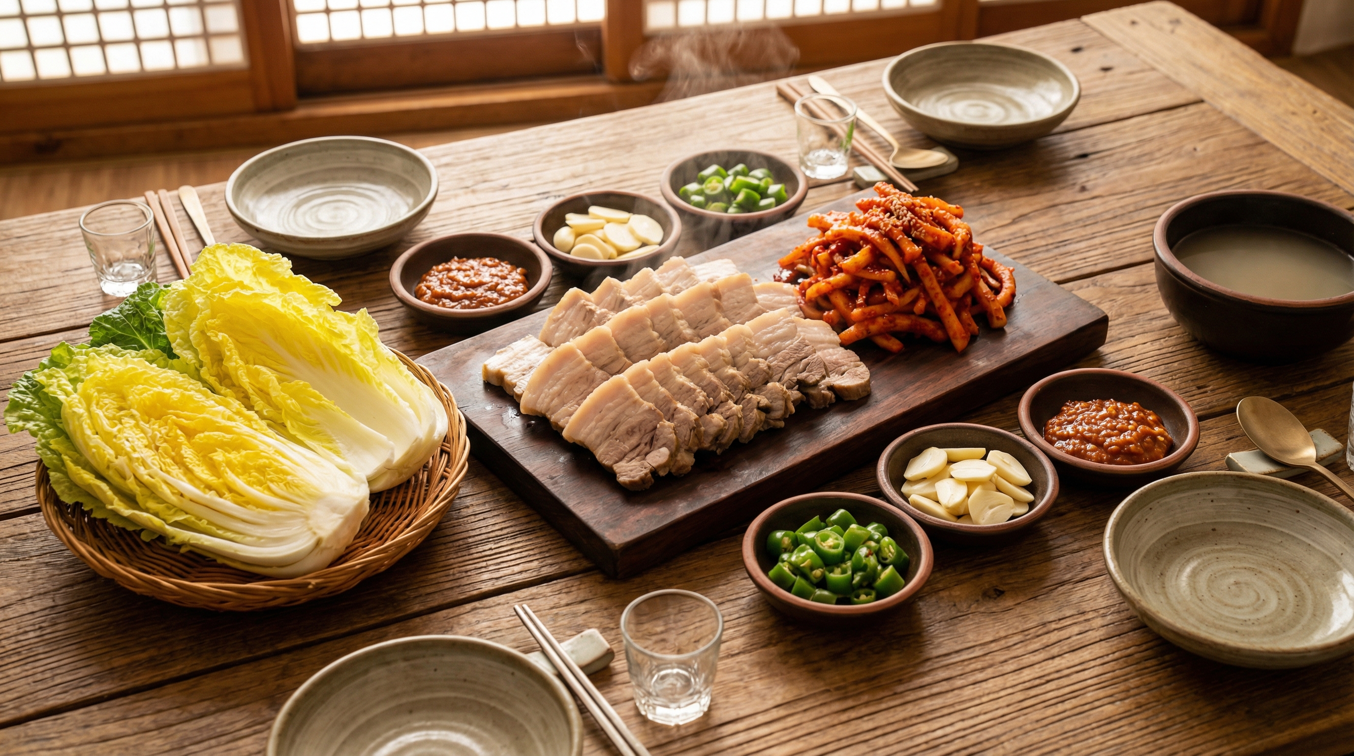 The Ultimate Guide to Bossam: A Feast of Korean Boiled Pork Wraps