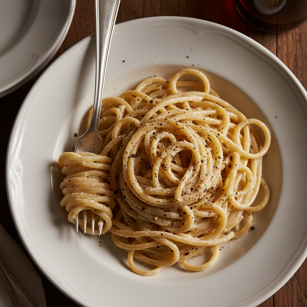The Ultimate Creamy Cacio e Pepe: Rome’s Iconic Cheese and Pepper Pasta