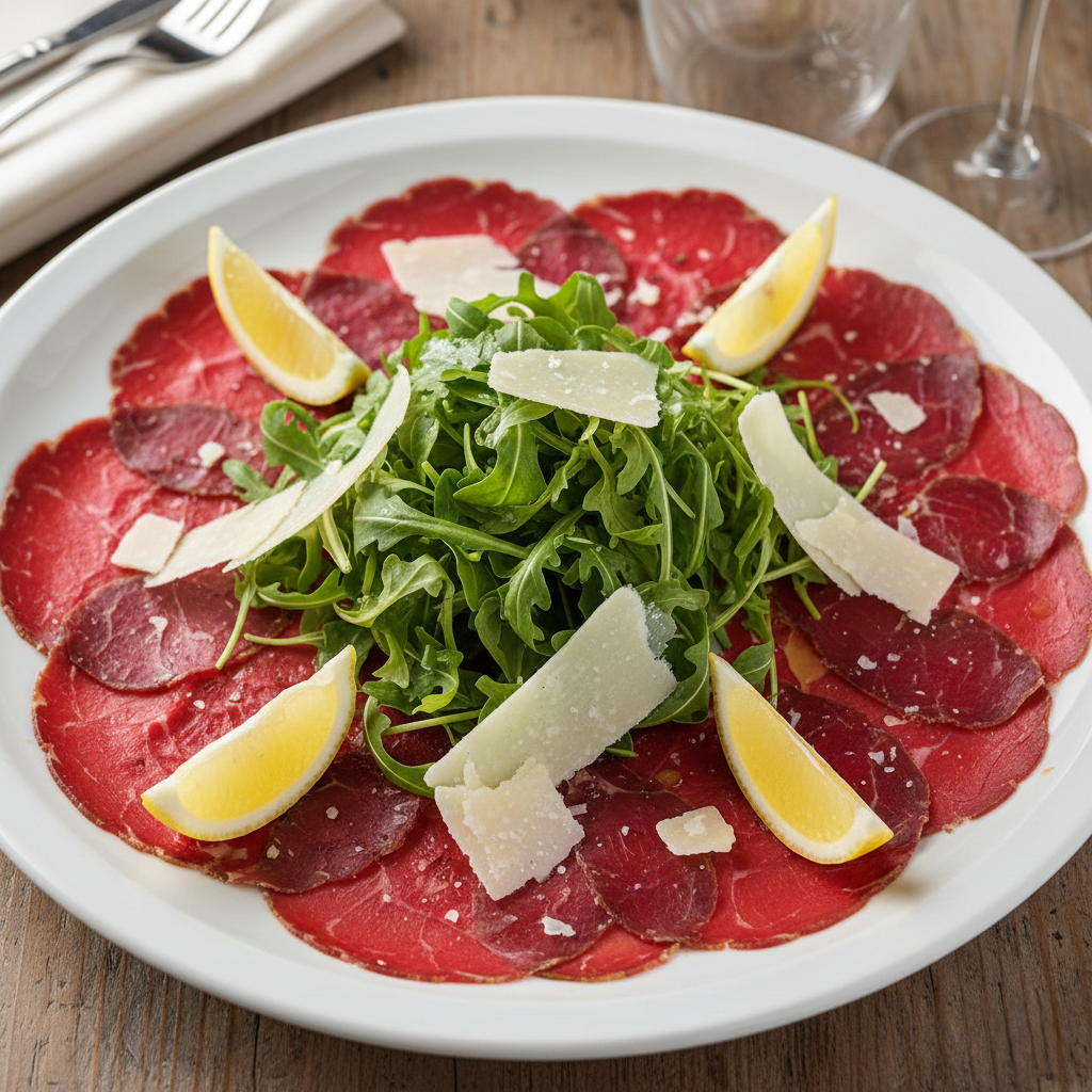 The Art of Simplicity: Authentic Carpaccio di Bresaola