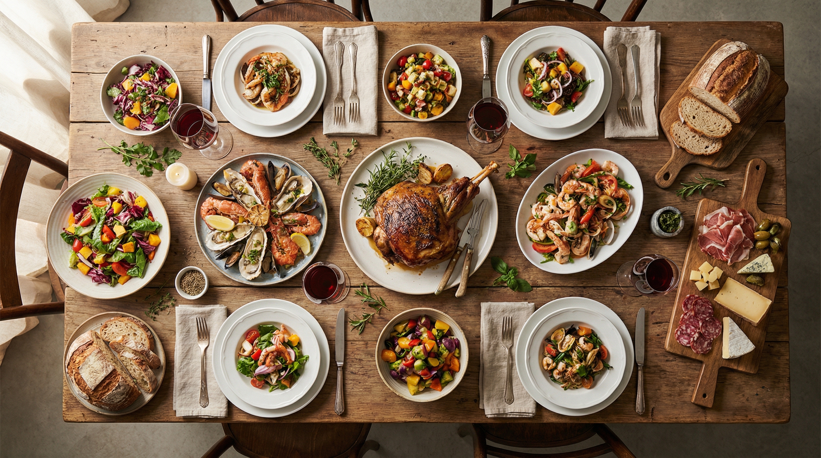 Delicious Food Spread