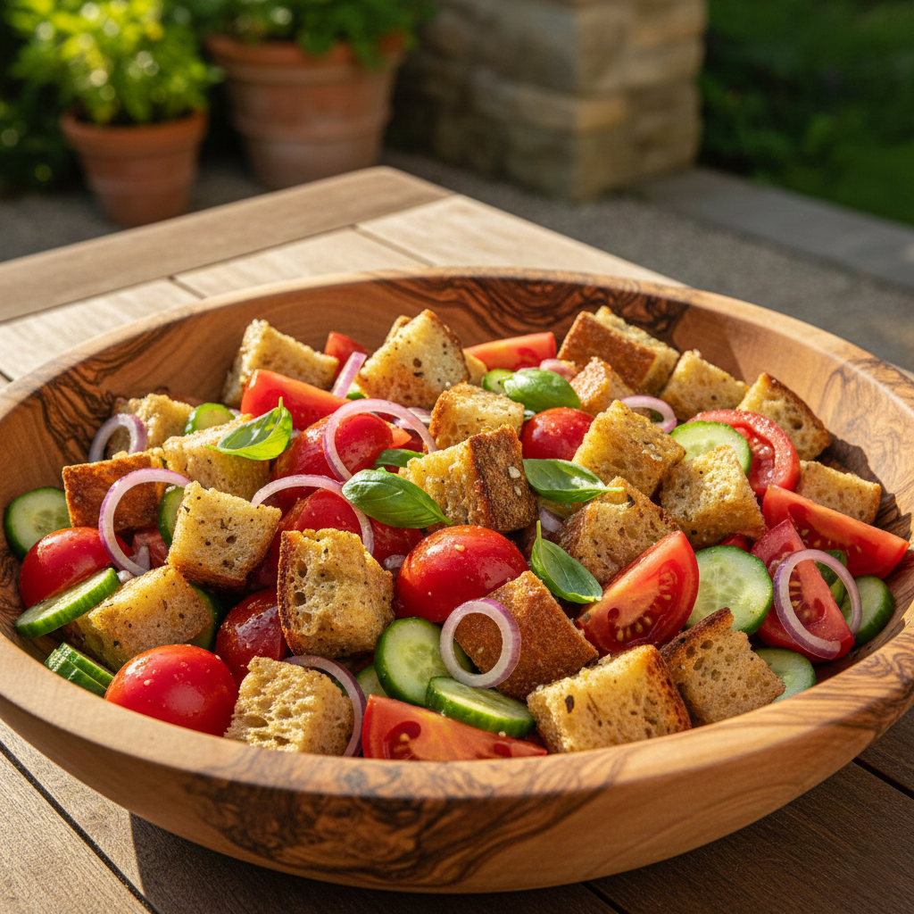 Best Lunch! Panzanella: Tuscany’s Sun-Soaked Bread Salad