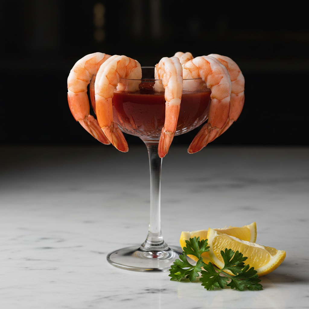 The Ultimate Retro Revival: Classic Shrimp Cocktail