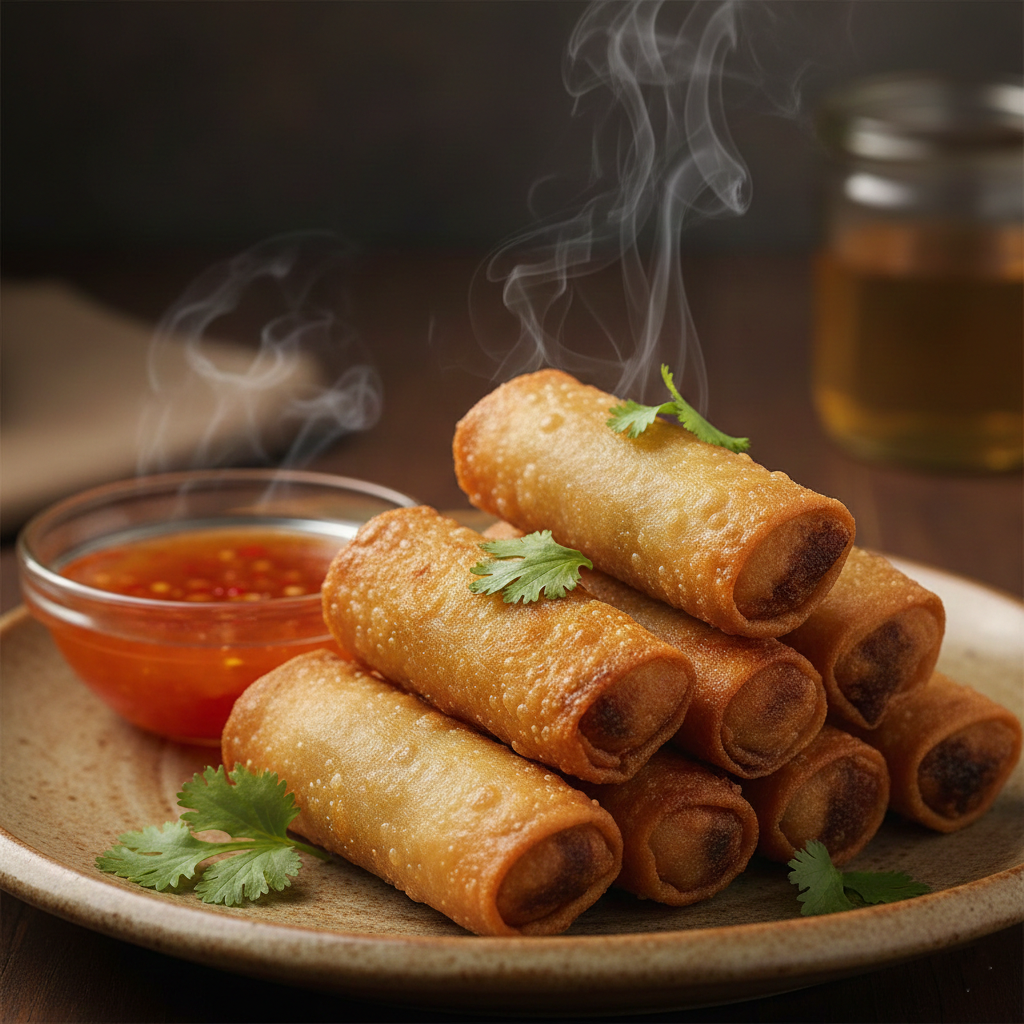 Golden, Crispy Perfection: The Ultimate Authentic Thai Spring Rolls (Por Pia Tod)